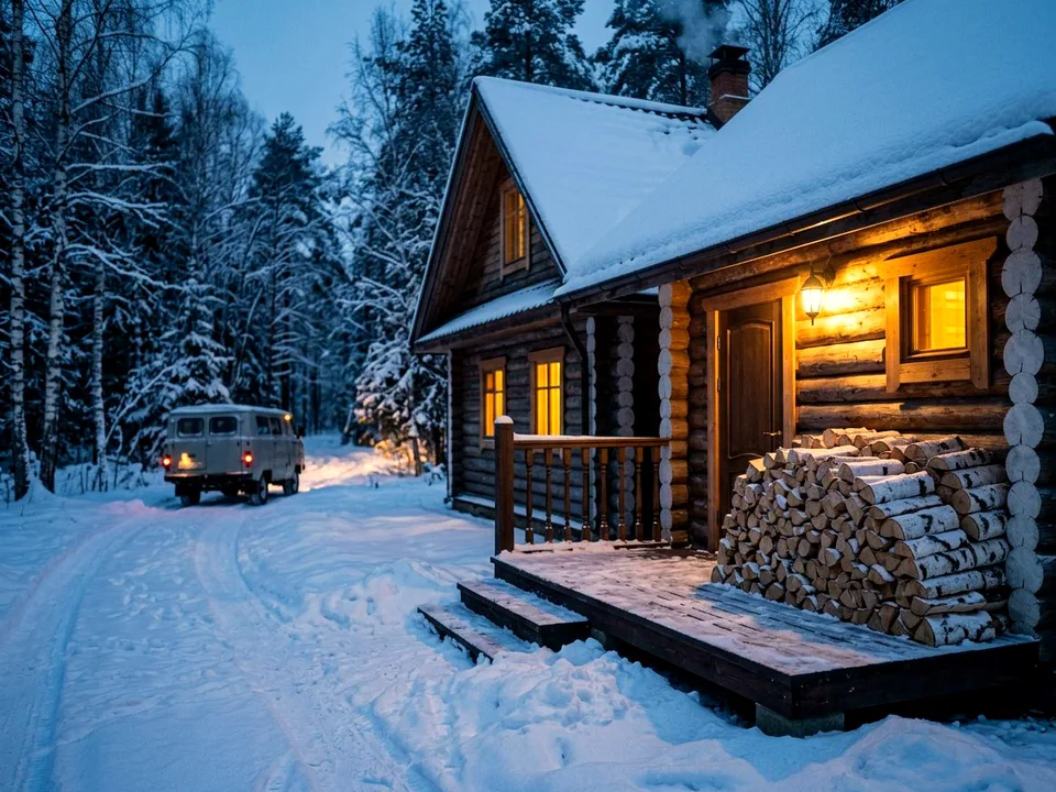 Круговая поленница holzhausen, Михнево, улица Дачная, 6К